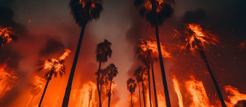 Palm Tree Wildfire