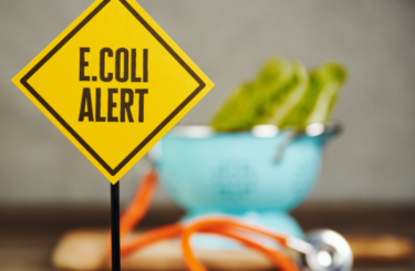 E Coli Warning Sign
