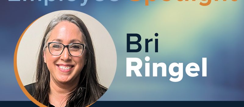 Employee spotlight feature with name