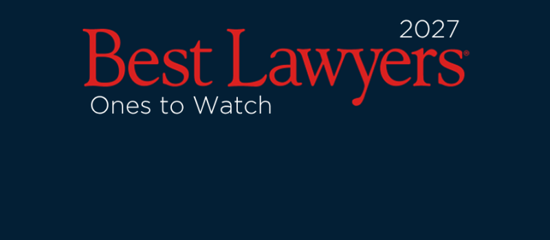 2027 Best Lawyers - Ones to Watch