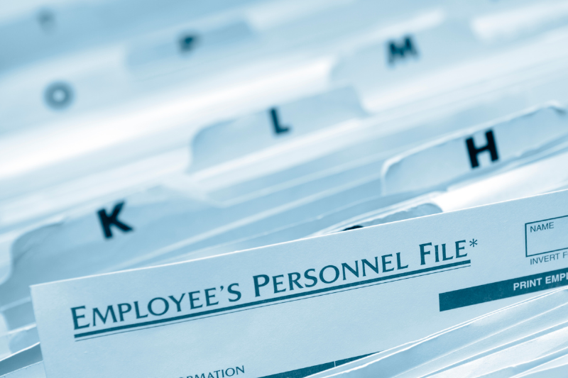 Employee Personnel Files