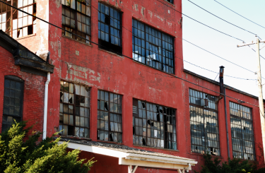 Abandoned factory photograph