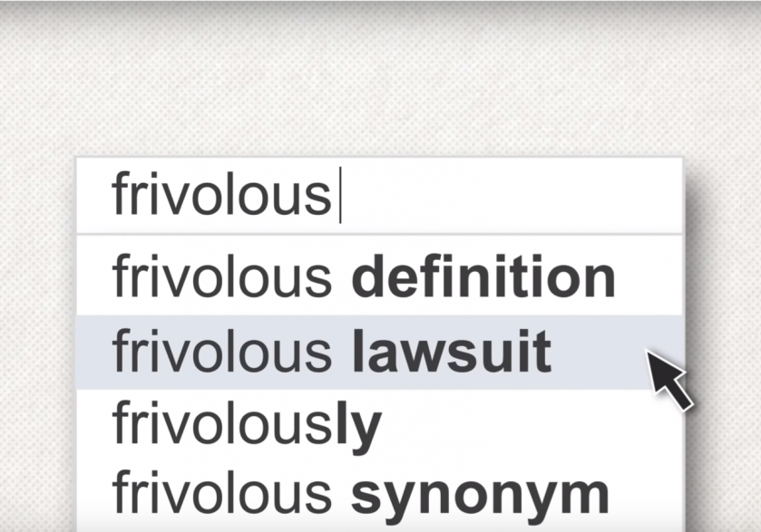 frivolous lawsuits