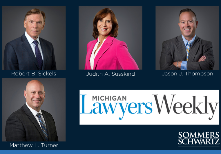 Sommers Schwartz Michigan Lawyers Weekly Legal 250 2026