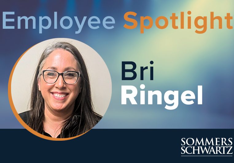 Employee spotlight feature with name