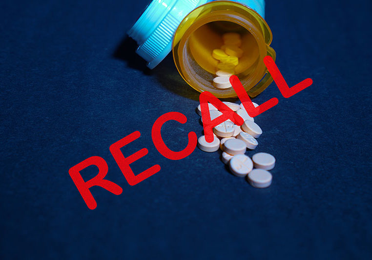 High blood pressure medicine recall